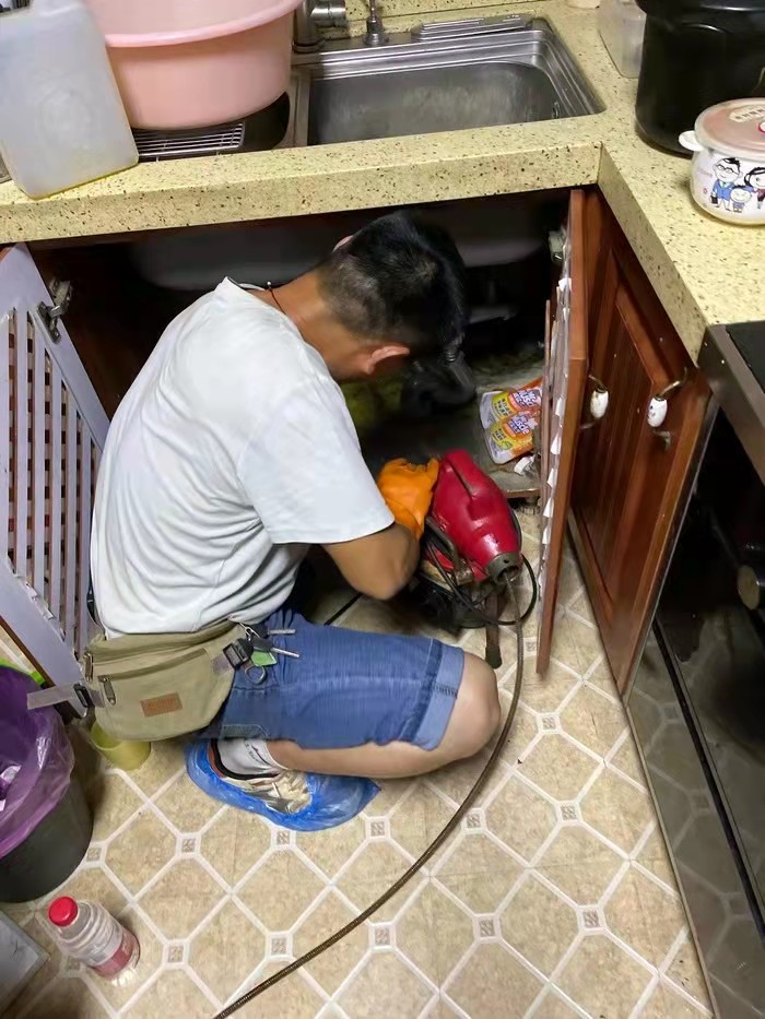 沔城回族镇通下水道